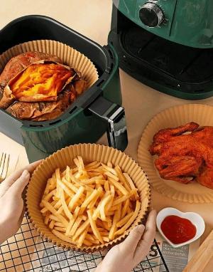 Non-Stick Air Fryer Liners â€“ 100 PCS for Hassle-Free Cooking