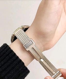 20mm Magnetic Milanese Watch Band – Women Metal Mesh Replacement Strap