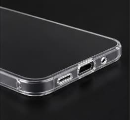 Samsung Galaxy S23 Clear Soft Protective Phone Case – Transparent Shockproof Slim Cover