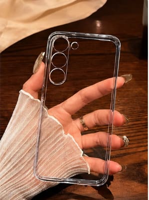 Samsung Galaxy S23 Clear Soft Protective Phone Case – Transparent Shockproof Slim Cover