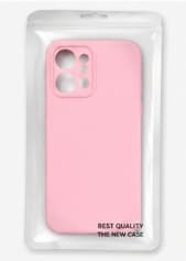 Silicone Soft Phone Case for OPPO Reno 13 F – Pink Shockproof Slim Protective Cover – Minimal Matte Full Body Case