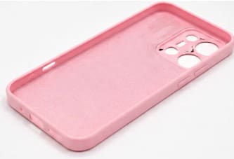 Silicone Soft Phone Case for OPPO Reno 13 F – Pink Shockproof Slim Protective Cover – Minimal Matte Full Body Case